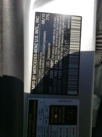 55SWF4JB1FU096231 Mercedes-Benz C 300