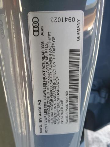 WAUFJBFW6N7008260 Audi E-Tron  10