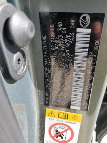 2019 Lexus Es 350 VIN: 58ABZ1B17KU004072 Lot: 67429573