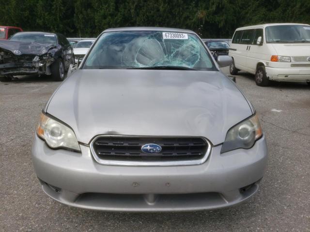 VIN: 4S3BL616757209384 Auction: COPART Lot: 67330093 Location: WA - NORTH SEATTLE 4S3BL616757209384 SUBARU LEGACY 2005 SILVER Photo 5