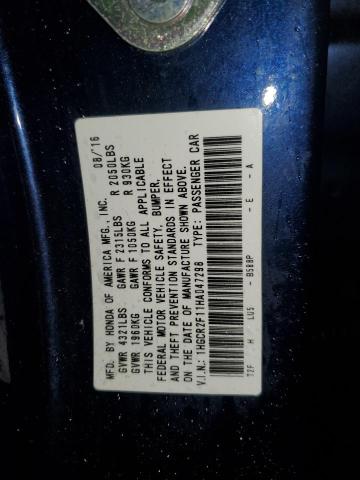 1HGCR2F11HA047298 Honda Accord Sport Special Edition