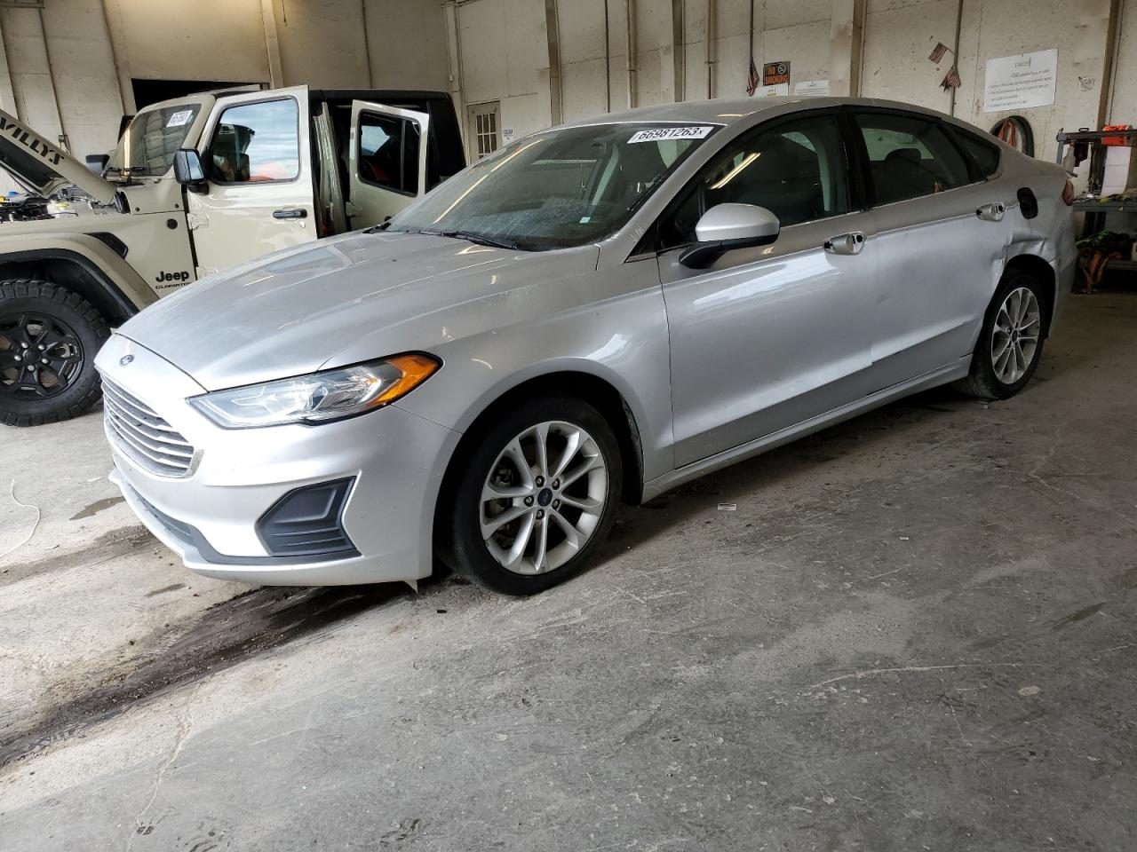 2019 Ford Fusion Se vin: 3FA6P0H78KR104686