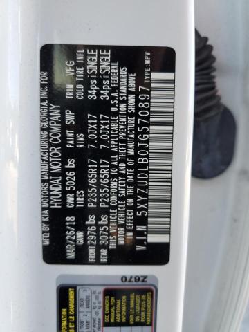 2018 HYUNDAI SNTFE AWD 5XYZUDLB0JG570897