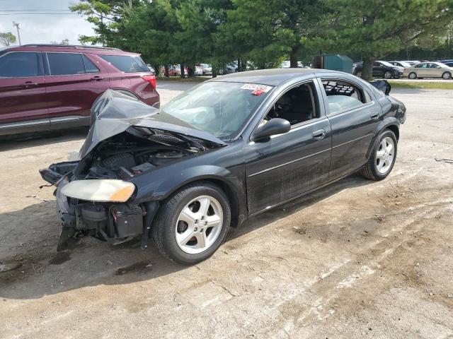 DODGE STRATUS 2006 black  flexible fuel 1B3AL46T46N178544 photo #1