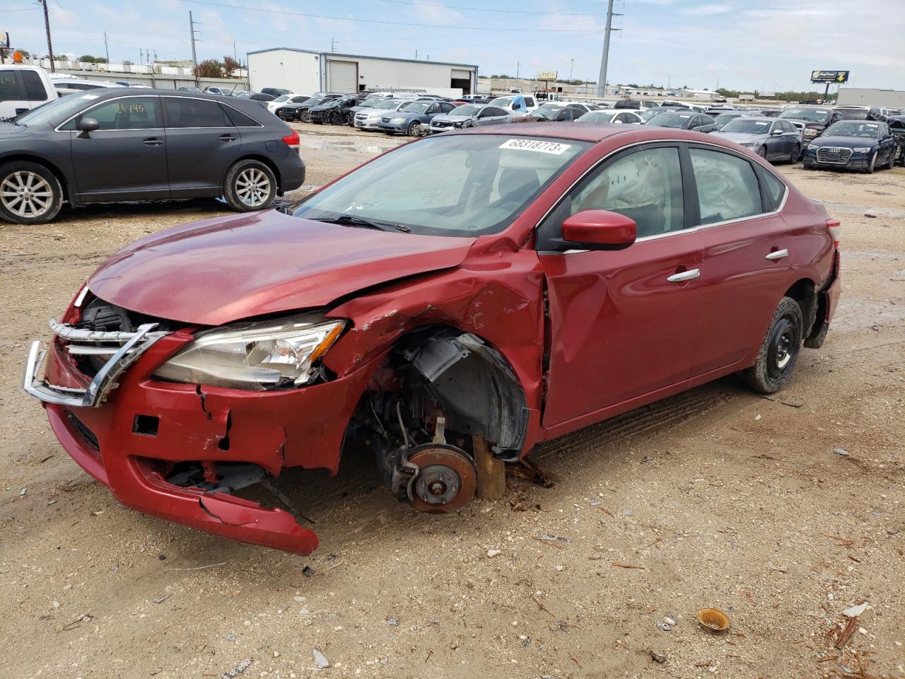 2014 Nissan Sentra S vin: 3N1AB7AP9EY272145