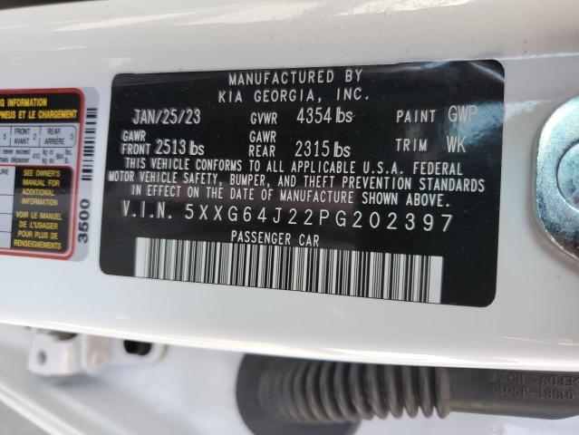 5XXG64J22PG202397 KIA K5 GT LINE