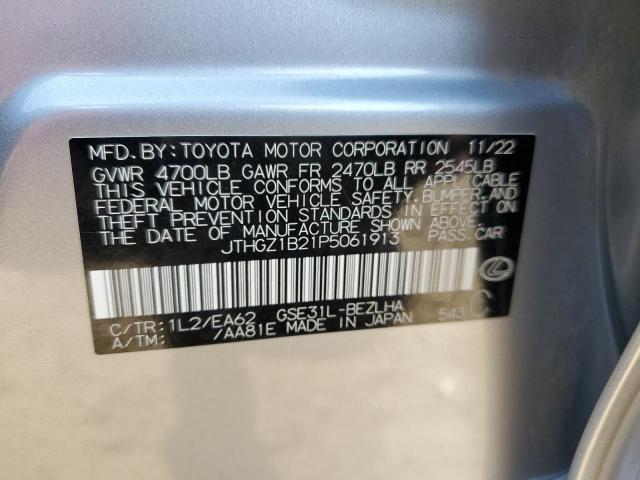 2023 LEXUS IS 350 F S JTHGZ1B21P5061913