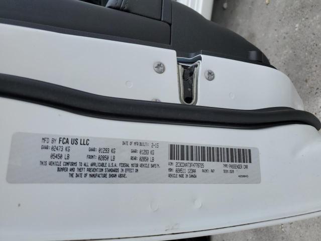 2015 DODGE CHARGER PO - 2C3CDXAT3FH778725