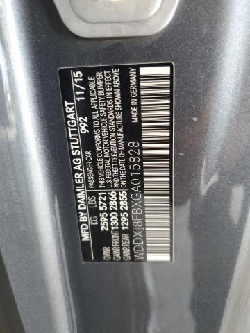 WDDXJ8FBXGA015828 Mercedes-Benz S 550