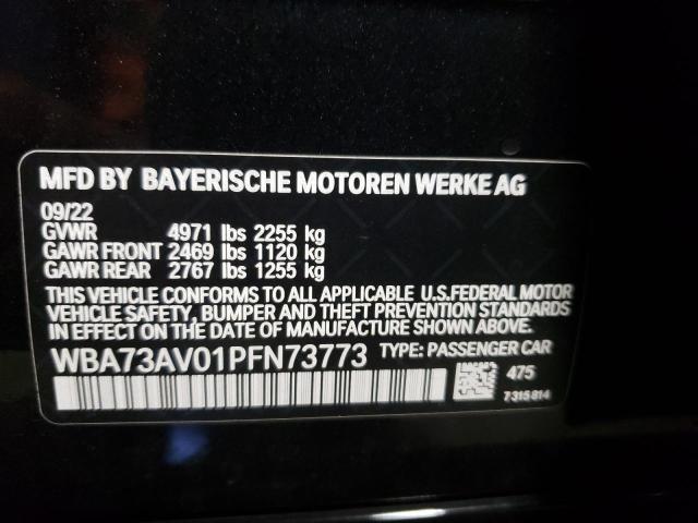 WBA73AV01PFN73773 BMW 430xi Gran Coupe