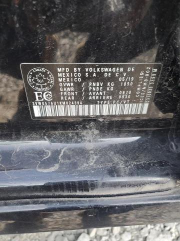 2019 VOLKSWAGEN GOLF S - 3VWG57AU1KM024394