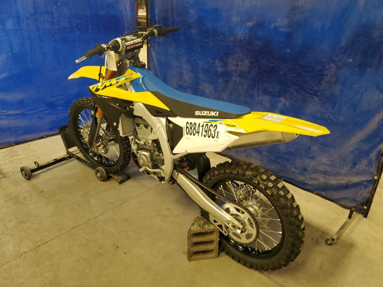 Salvage Motorcycles & Powersports 2023 SUZUKI RMZ450 For Sale at