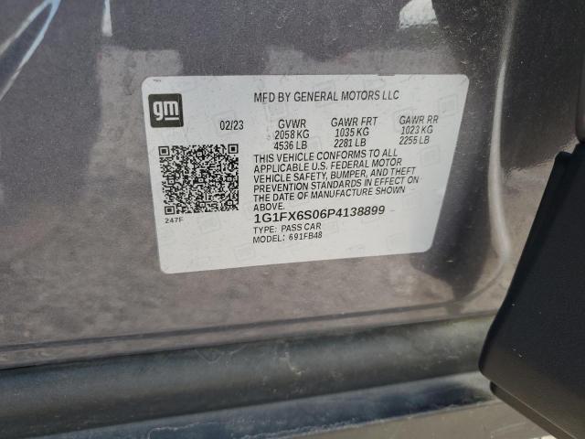 2023 CHEVROLET BOLT EV 2L 1G1FX6S06P4138899