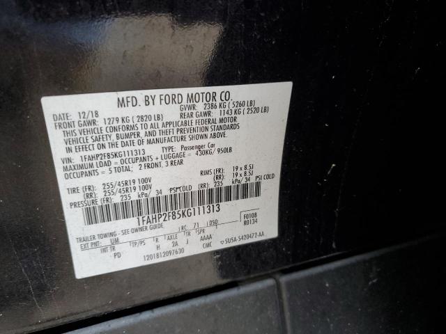 1FAHP2F85KG111313 Ford Taurus Limited