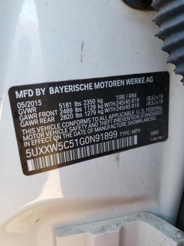 5UXXW5C51G0N91899 BMW X4 Xdrive35i