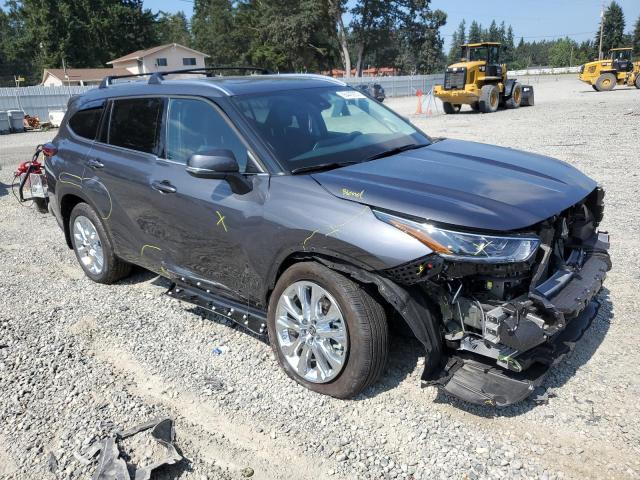 VIN 5TDXBRCH9PS574778 2023 Toyota Highlander, Hybri... no.4