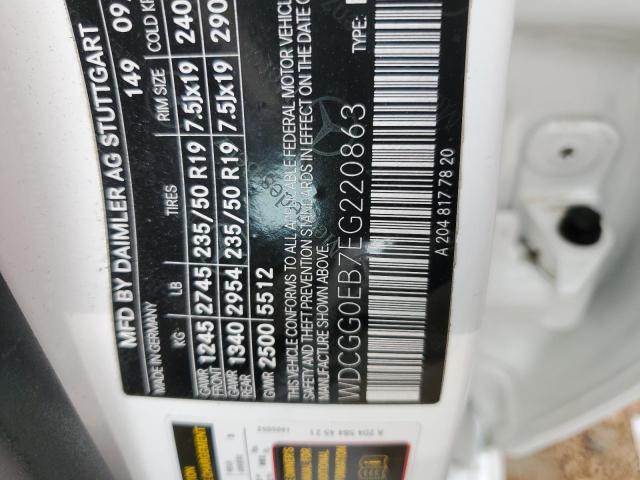 WDCGG0EB7EG220863 Mercedes-Benz Glk 250 Bluetec