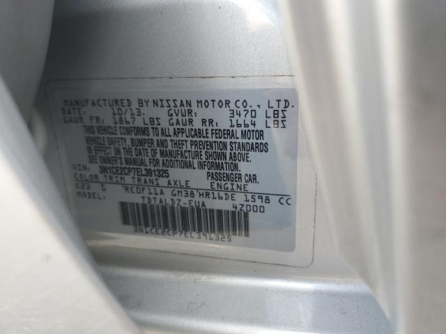 3N1CE2CP7EL391325 Nissan Versa Note S