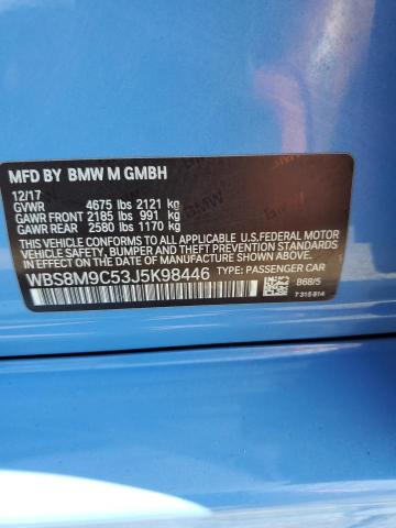 WBS8M9C53J5K98446 BMW M3