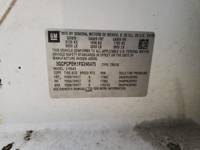 3GCPCPEH1FG246475 Chevrolet Silverado C1500