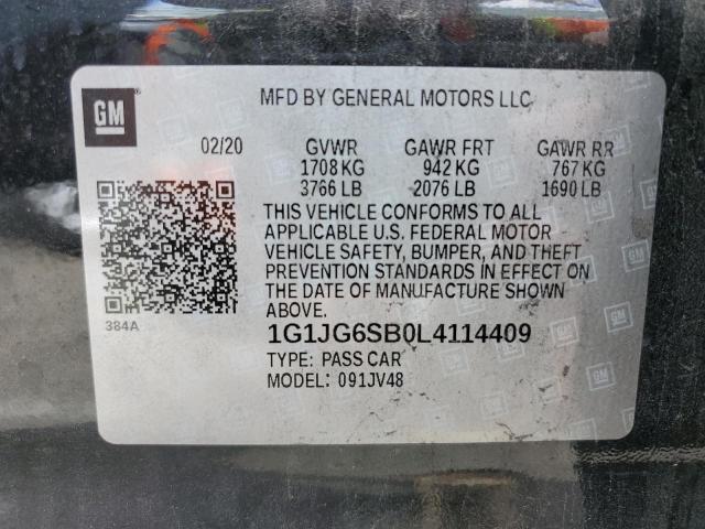 1G1JG6SB0L4114409 Chevrolet Sonic  12