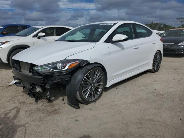 Vin: kmhd04lb2hu324928, lot: 69934573, hyundai elantra sport 2017 img_1