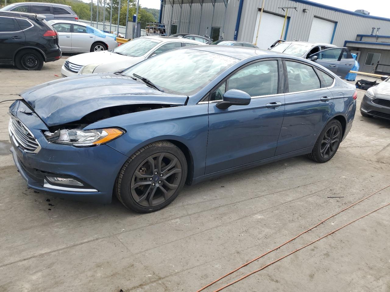 2018 Ford Fusion Se vin: 3FA6P0HD7JR283498