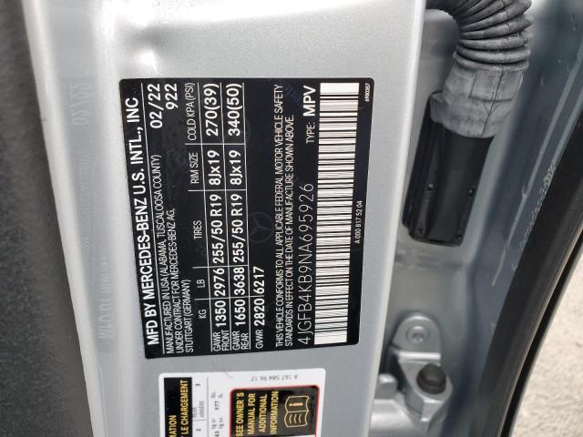 4JGFB4KB9NA695926 Mercedes-Benz Gle 350 4matic