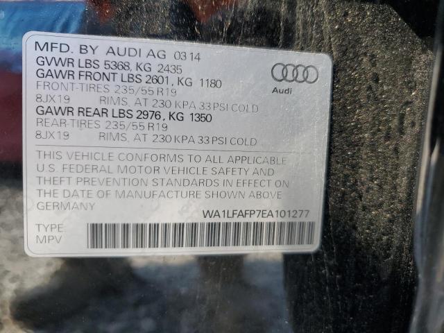 VIN WA1LFAFP7EA101277 2014 Audi Q5, Premium Plus no.14