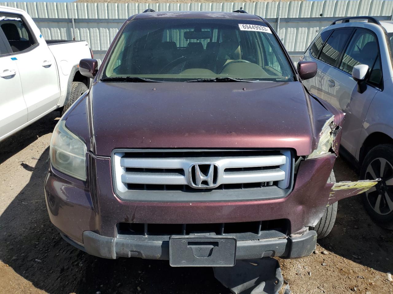 2HKYF18637H500358 2007 Honda Pilot Exl