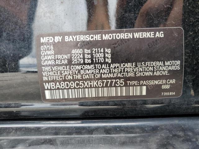 WBA8D9C5XHK677735 BMW 330 XI