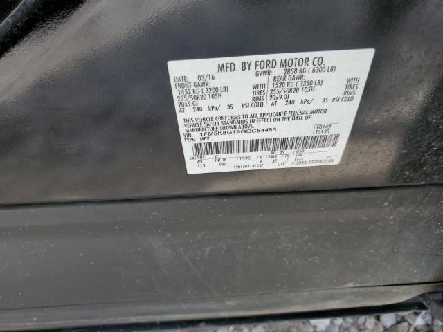 1FM5K8GT9GGC54463 Ford EXPLORER SPORT