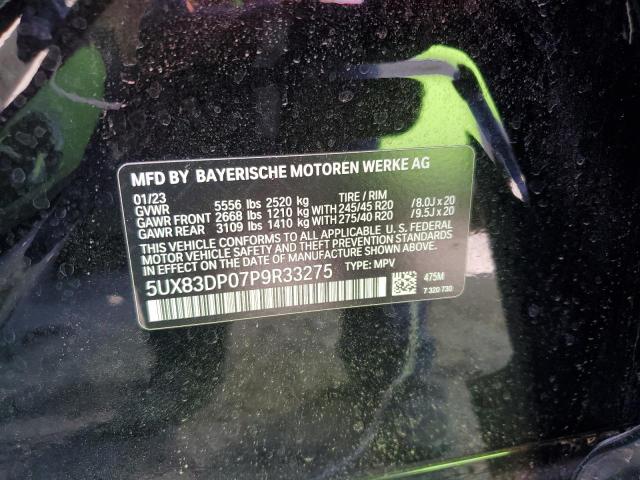 2023 BMW X3 M40I - 5UX83DP07P9R33275