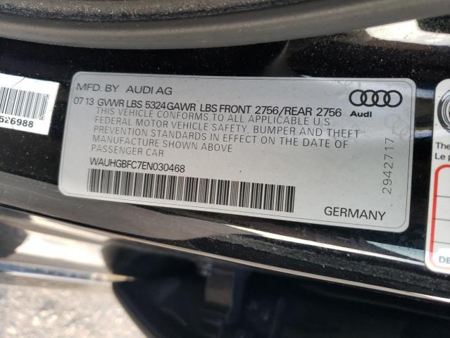 WAUHGBFC7EN030468 Audi A6 Prestige