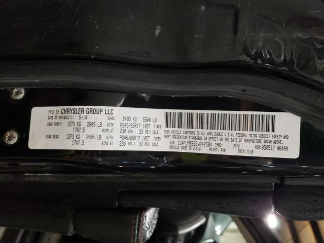 1C4PJMBS5EW242594 Jeep Cherokee Trailhawk