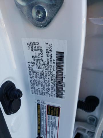 5J6RT6H95NL005263 Honda Cr-v Touring