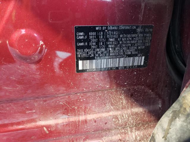 4S4WMARD6K3466734 Subaru Ascent Touring