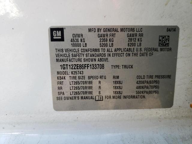 1GT12ZE86FF133708 GMC Sierra K2500 Slt