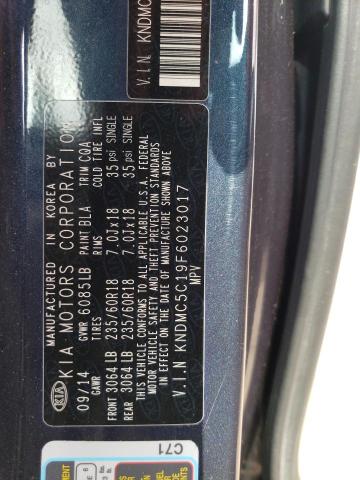 KNDMC5C19F6023017 KIA SEDONA EX