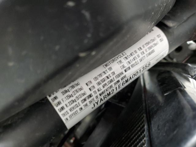 2021 YAMAHA XSR700 - JYARM21E6MA001358