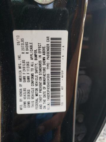 1HGCR3F83EA004595 | 2014 HONDA ACCORD EXL