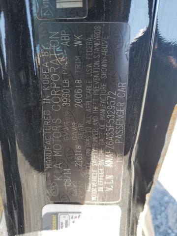 KNAFZ6A35F5329572 KIA FORTE SX