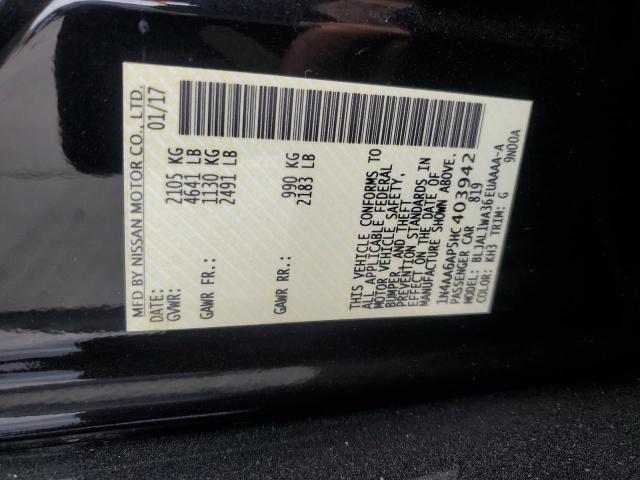 1N4AA6AP5HC403942 Nissan Maxima 3.5s