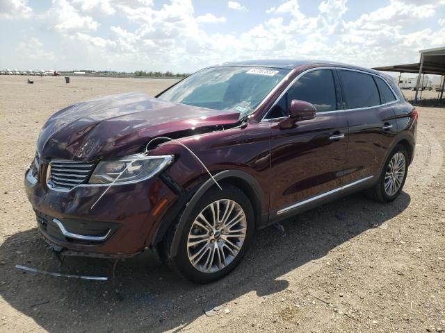 2018 Lincoln Mkx Reserve VIN: 2LMPJ6LR1JBL31727 Lot: 67167553