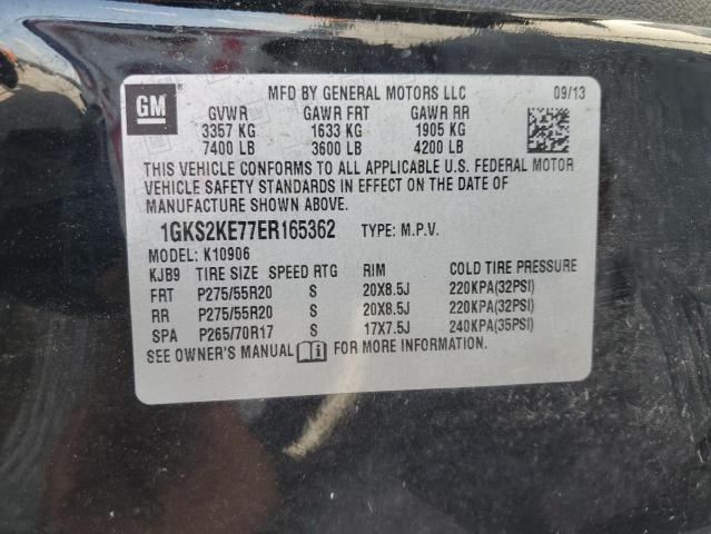 1GKS2KE77ER165362 GMC Yukon Xl K1500 Slt
