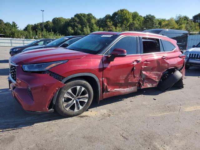 VIN 5TDHZRBH5MS086375 2021 Toyota Highlander, Xle no.1