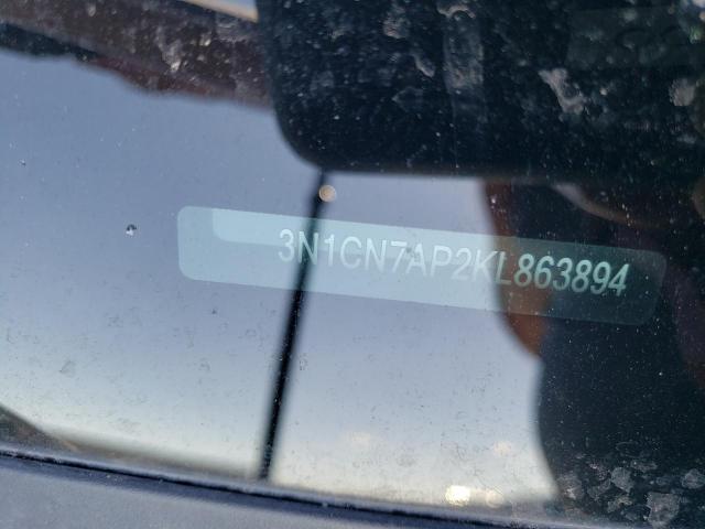 3N1CN7AP2KL863894 Nissan VERSA S