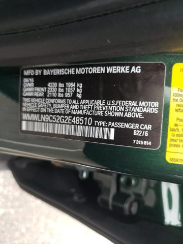 WMWLN9C52G2E48510 Mini Cooper S Clubman
