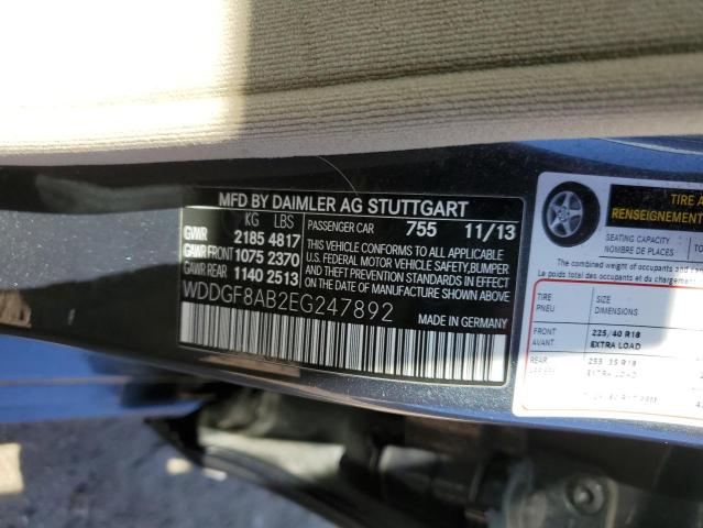 WDDGF8AB2EG247892 Mercedes-Benz C 300 4matic