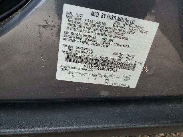 2021 FORD ECOSPORT S - MAJ3S2GE4MC399865